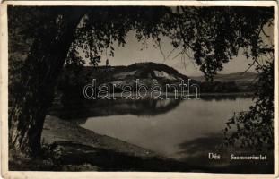 1944 Dés, Dej; Szamos részlet / Somes riverside (EK)