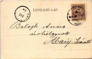 1901 Késmárk, Kezmarok; Evangélikus fatemplom. Schmidt Edgar kiadása / Holzkirche / Lutheran wooden ...