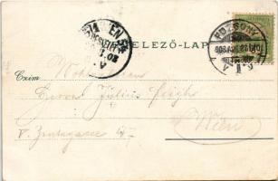 1903 Pozsony, Pressburg, Bratislava; Mária védő árvaház. Mehner & Maas / Waisenhaus "Maria-...