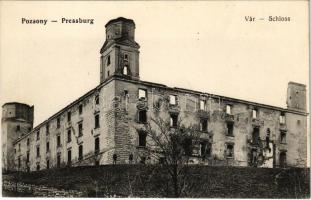 Pozsony, Pressburg, Bratislava; vár / castle