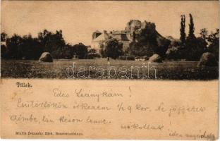 1906 Fülek, Filakovo; vár, Stefani kastély. Ivánszky Elek kiadása / castles (EK)
