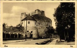 Léva, Levice; vár / Levicky hrad / castle ruins (EK)