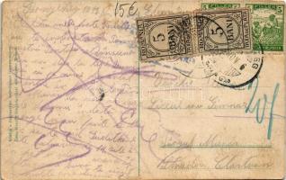 1919 Gernyeszeg, Gornesti; Teleki kastély. Fogyasztási szövetkezet kiadása. Lang Henrik fényképészet...