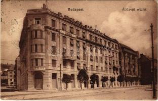 1912 Budapest XI. Átlós út (Bartók Béla út). Leffler-féle dohánytőzsde kiadása (fl)