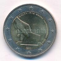 Málta 2011. 2E "1849 - Az első megválasztott képviselők" T:1- 
Malta 2011. 2 Euro "F...