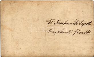 Nagyvárad, Oradea; Dr. Kecskeméti Lipót (1865-1936) rabbi, zsidó irodalomtörténész, bibliakutató, Na...