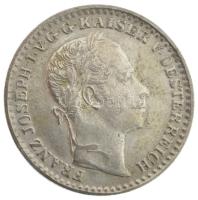 Ausztria / olasz verdejel 1860V 10kr Ag "Ferenc József" T:2 kis ph. Austria / Italian mint...