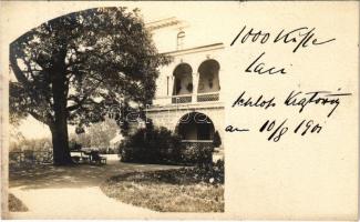 1901 Klagenfurt (Kärnten), Schloss Krastowitz / castle. photo (fl)