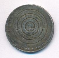 Jugoszlávia 1938. 10D Ni "II. Péter" banki érvénytelenítéssel T:2- Yugoslavia 1938. 10 Din...