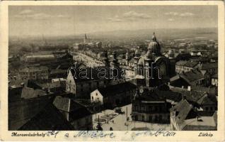 1942 Marosvásárhely, Targu Mures; látkép templomokkal / general view with churches (EK)