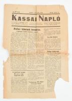 1919 Kassai Napló, XXXV. évf. 146., 1919. jul. 22., sérült, hiányos, 4 p.