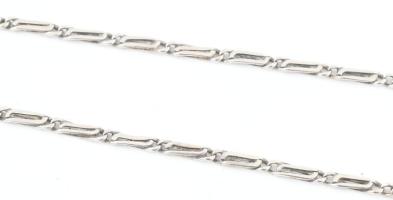 Ezüst (Ag) óralánc, jelzett, h: 34 cm, nettó: 4g