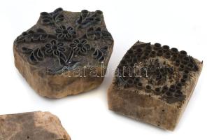 7 db kékfestő nyomódúc