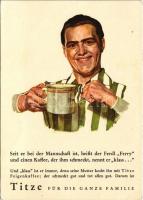 Titze für die ganze Familie Nr. 7. Ferry. Feigenkaffee / Coffee substitute advertisement / Kávépótló reklám (EK)