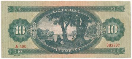 1957. 10Ft "A 490 092487" T:III Adamo F4