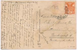 Eperjes, Presov; Római katolikus templom, iskola / church and school (fl)