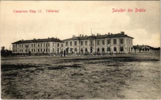 1917 Braila, Cazarma Reg. 11. Calarasi / military barracks