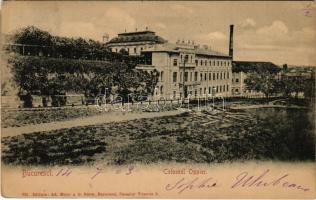 1903 Bucharest, Bukarest, Bucuresti, Bucuresci; Coloseul Oppler (small tear)