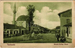 1932 Tutrakan, Turtucaia; Giamia Sultan Ahmed / mosque, square, shops (fa)