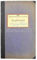 1929 A Budapest Székesfőváros Közlekedési Rt. utca szerinti megállóhelyei és azok egymástól való táv...