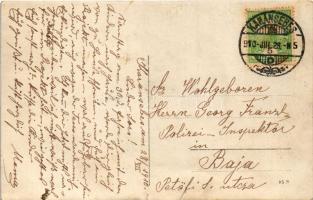 1910 Karánsebes, Caransebes; kislányok / girls. photo (kis szakadás / small tear)