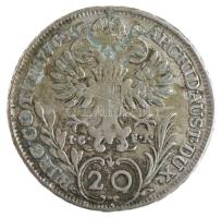 Ausztria 1776IC-FA 20kr Ag "Mária Terézia" (6,57g) T:2-,3 patina Austria 1776IC-FA 20 Kreuzer Ag "Maria Theresia" (6,57g) C:VF,F patina Krause KM#1999