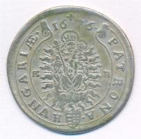 1676K-B 15kr Ag "I. Lipót" (6,29g) T:3 patina
Hungary 1676K-B 15 Kreuzer Ag "Leopold...