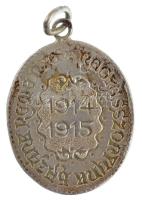 1915. "Hazánk reménye Nagyasszonyunk 1914-1915 / Patrona Hungariae" jelzetlen Ag patrióta ...