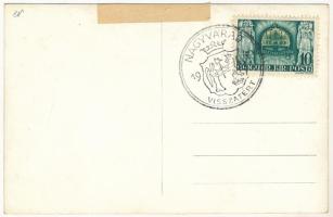 1940 Nagyvárad, Oradea; bevonulás / entry of the Hungarian troops. photo + "1940 Nagyvárad viss...