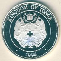 Tonga 1994. 1P Ag "Olimpiai játékok-gerelyhajítás" T:PP