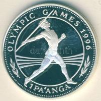Tonga 1994. 1P Ag "Olimpiai játékok-gerelyhajítás" T:PP