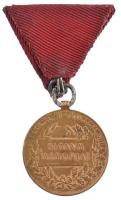 1898. "Jubileumi Emlékérem Fegyveres Erő Számára / Signum memoriae (AVSTR)" bronz kitüntet...
