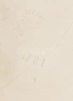 Josef Steidl Znaim antik, vadász, fajansz fali dísztál, vadászó róka motívummal. Kézzel festett, jel...