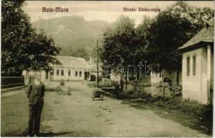 Nagybánya, Baia Mare; Strada Valea-rosie / utca / street view + 1940 Nagybánya visszatért So. Stpl.