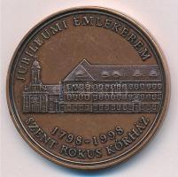 Kiss György (1943-) 1998. "Szent Rókus Kórház - 200 éve a gyógyításban 1798-1998 / Jubileumi em...