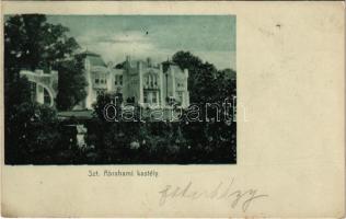 1906 Ábrahám, Szentábrahám, Abrahám; Esterházy kastély / castle (fl)