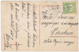 1914 Parajd, Praid; Cserép téglagyár. Stein Izidor kiadása / brick tile factory, brickyard (EK)