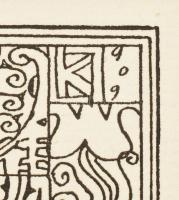 Kozma Lajos (1884-1948): Kerítésen át. Cinkográfia, papír, jelzett a cinkográfián, paszpartuban, 20x...