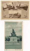 20 db RÉGI magyar város képeslap vegyes minőségben / 20 pre-1945 Hungarian town-view postcards in mi...