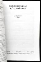 1926-1997 Hadtörténelmi Közlemények 3 db száma: 1926. (XXVII.) évf. IV. füzet, szerk.: Gyalókay Jenő...
