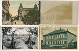 25 db RÉGI történelmi magyar város képeslap vegyes minőségben / 25 pre-1945 historical Hungarian tow...