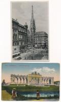 BÉCS - 29 db főleg modern képeslap / Wien (Vienna) - 29 mostly modern postcards