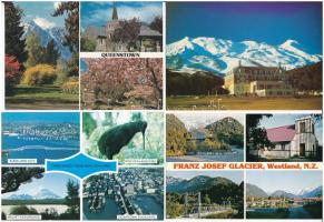 17 db MODERN új-zélandi képeslap / 17 modern New Zealand postcards