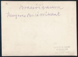 cca 1930-40 Brassói díszvacsora, többek közt Kenyeres Balázs (1865-1940) igazságügyi orvos, a Magyar...