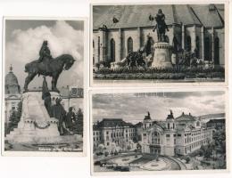 Kolozsvár, Cluj; 3 db régi képeslap / 3 pre-1945 postcards