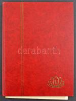 1868-1950 Több száz darab okmánybélyeg 16 lapos A4-es Lindner berakóban, közte sok klasszikus és vár...