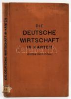 cca 1928 Ernst Pfohl-Ernst Freidrich: Die Deutsche Wirtschaft in Karten. (System Prof. Pfohl.) Berlin, Reimer Hobbing, XXI+240 p. Német nyelven. Gazdag térkép-anyaggal illusztrált. Kiadói egészvászon-kötésben.