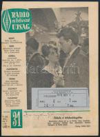 Ruttkai Éva, Váradi Hédi, Pap Éva, Felföldi Anikó, Demjén Gyöngyvér aláírásai őket ábrázoló újságkiv...