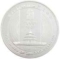 Kína 2008. "XXIX. Olimpia - Peking 2008 / Kabalaállatok" ezüstözött, multicolor bronz emlé...