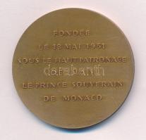 Monaco 1951. "Nemzetközi Turisztikai Akadémia / Alapítva 1951. május 18-án, Monaco szuverén her...